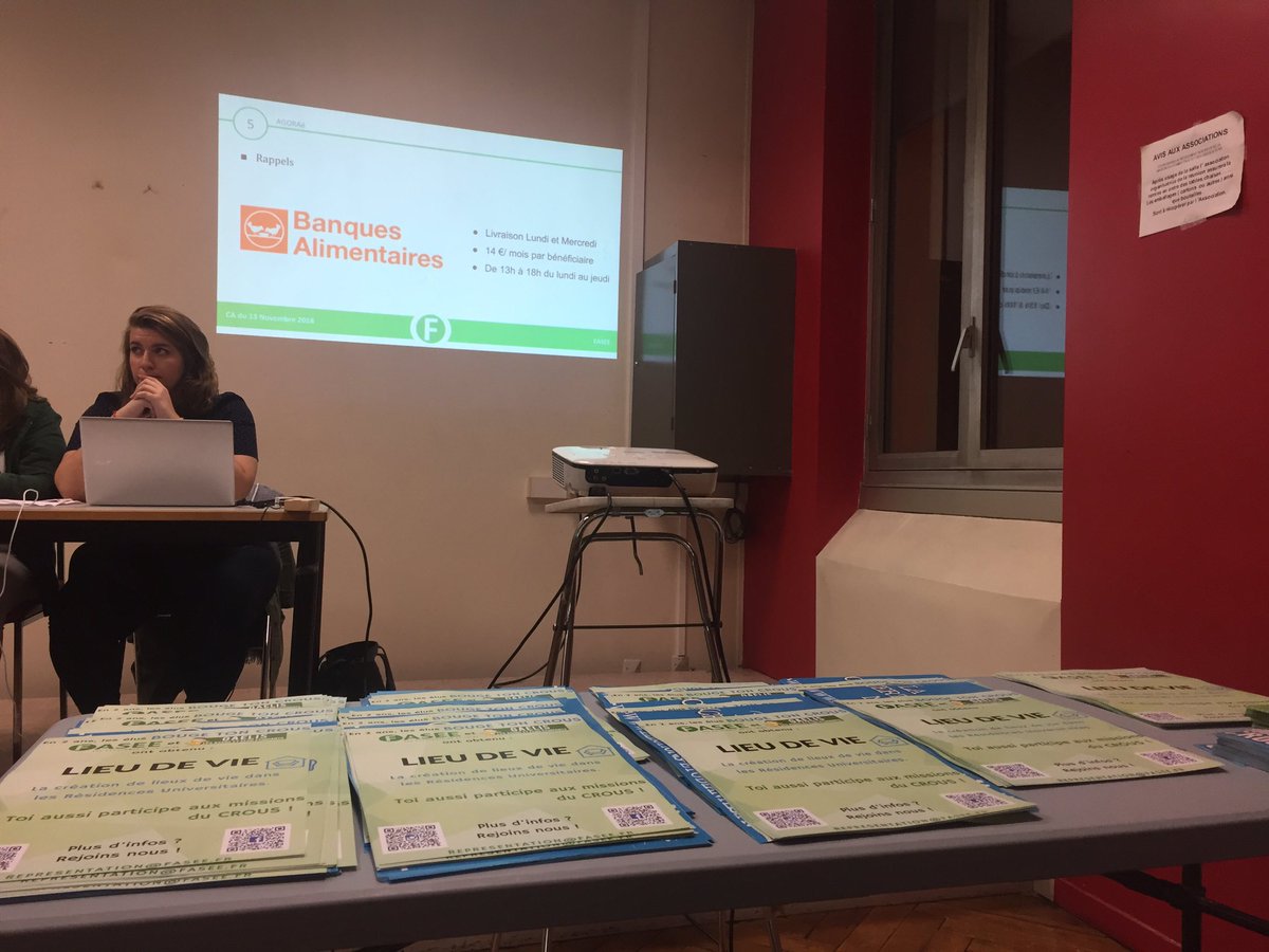 Présent au conseil d’administration de <a href="/FedeFASEE/">FASEE</a>
Une #Agoraé qui propose de + en + de services à de + en + de bénéficiaires
Un bel engagement de ces #étudiants pour les étudiants
De beaux projets en cours avec <a href="/Univ_St_Etienne/">Université Jean Monnet Saint-Étienne</a> <a href="/saint_etienne_/">Ville Saint-Étienne</a> <a href="/Apsytude/">Apsytude</a> <a href="/La_FAGE/">FAGE</a> <a href="/CreditAgricole/">Crédit Agricole</a>