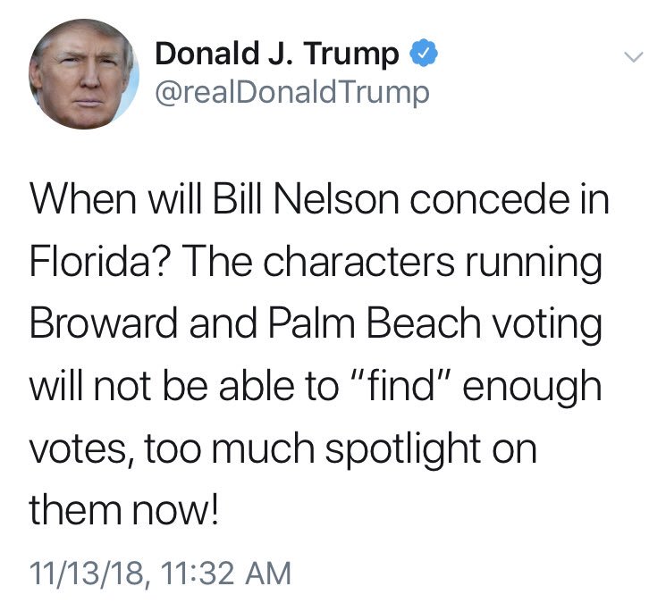 President Trump’s tweets 11.13.18!!  #QAnon  #TrustTheMastersPlan  #DarkToLight  #WRWY  @realDonaldTrump I’m including POTUS earlier deleted tweet & replacement again! a —> e!