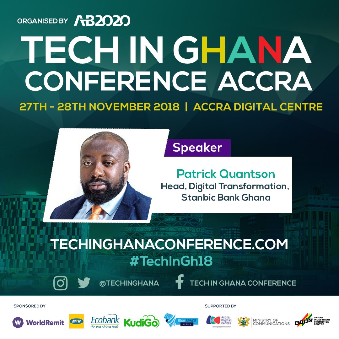 eGotickets's tweet image. You shouldn&apos;t miss this. Tag that Tech lover to visit eGotickets.com to get a ticket now 

#TechInGh18 #TechInGhanaconference