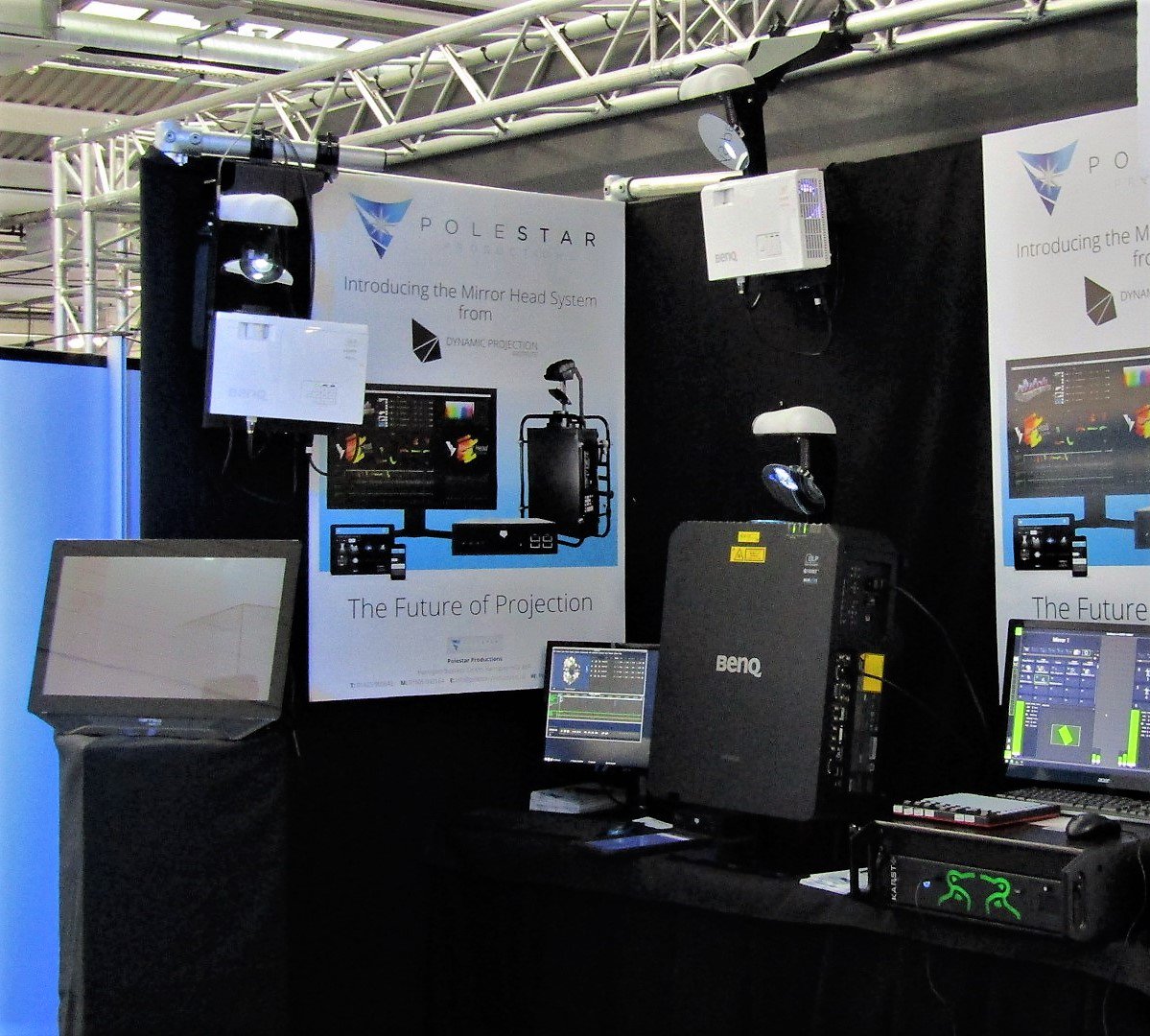 TonyPolestar's tweet image. Event Tech Live was a fantastic place to announce the first integration of the Mirror Head System with Hippotizer from @GreenHippo__ #DynamicProjection #PolestarProductions