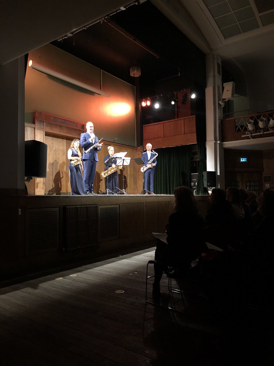 <a href="/FerioSaxQuartet/">Ferio Sax Quartet</a> take the stage at <a href="/RhinegoldLive/">Rhinegold LIVE</a>!