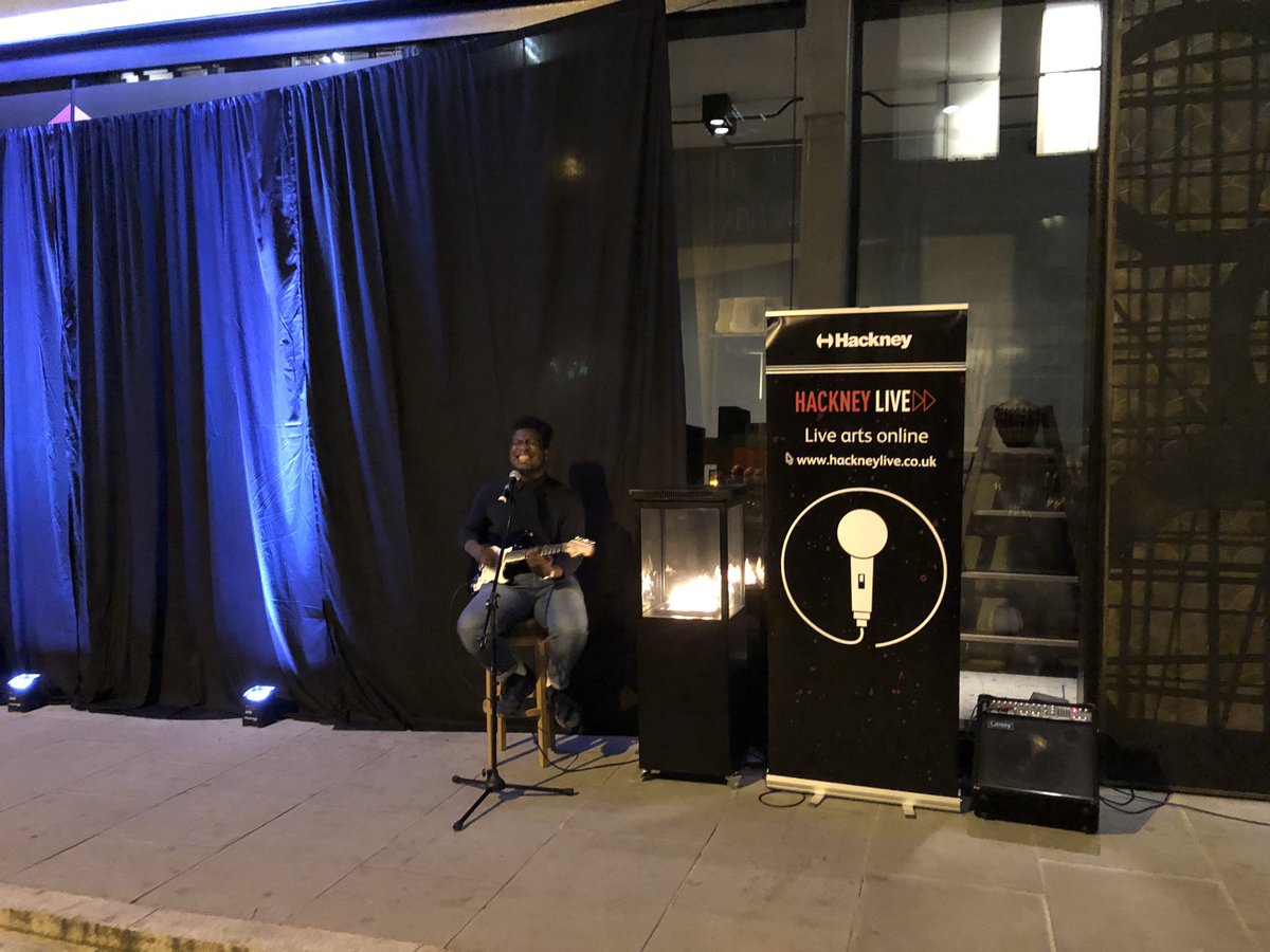 hackneymusic's tweet image. @JoshTenor performing at Nobu Hotel in Shoreditch for the launch of their Xmas window with @hackneymusic and @HackneyLive