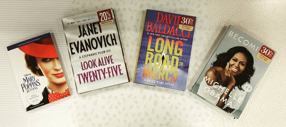 BNnoblesville's tweet image. New Releases Tuesday!! #bnnoblesville #bninlightened #bnmidwest #books #bookstagram #bookbirthday #janetevanovich #davidbaldacci #becoming #michelleobama #obama