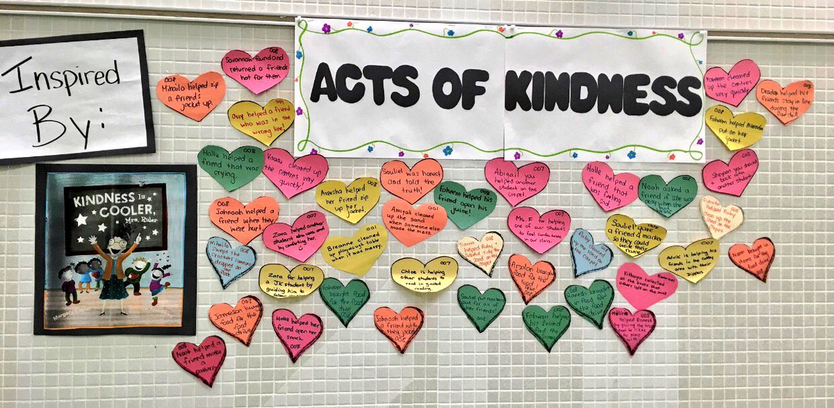 tdsb's tweet photo. Happy #WorldKindnessDay! What are you doing today and every day to show your kindness? #TDSB https://t.co/JNVmXLsOom