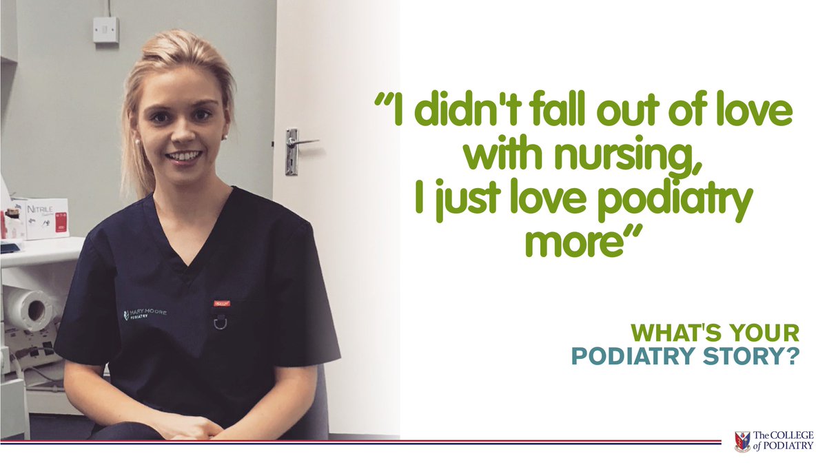 RoyColPod's tweet photo. We're celebrating the difference that podiatrists are making in a series of features on podiatrists at all career stages &amp; in every sector. First off we speak to Fiona, a newly qualified podiatrist working in Dublin. Want to share your story? DM us! https://t.co/YgapDLAZaS https://t.co/5XRyXe1lEU