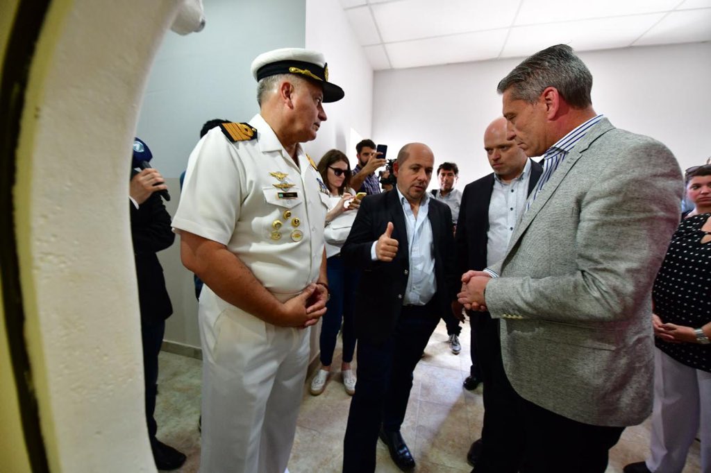 Junto a <a href="/arcionimariano/">Mariano Arcioni</a> hoy dejamos inaugurada la Cámara Hiperbárica en el Hospital Andrés Isola de nuestra ciudad, sumando mayor tecnología al servicio de los vecinos de #Chubut