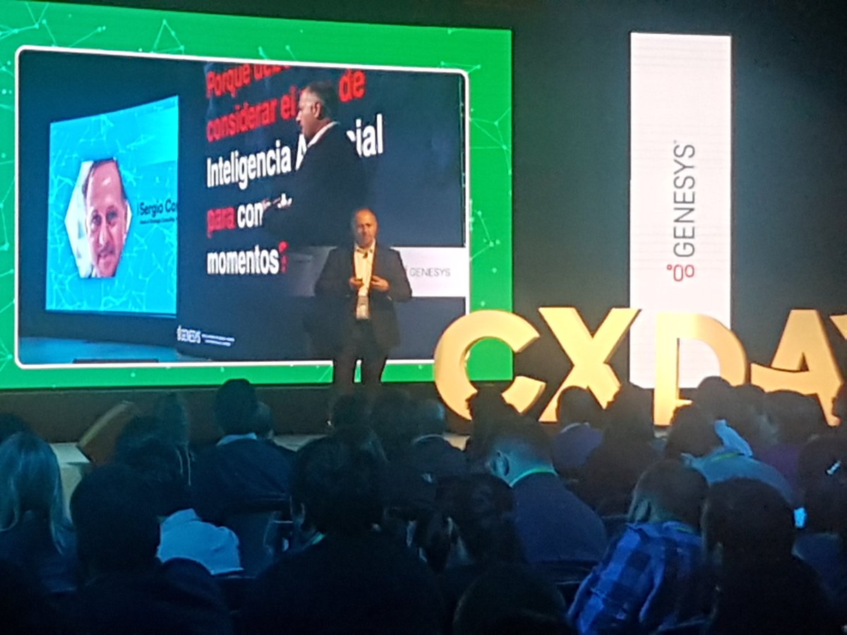CCDAY_Chile's tweet photo. Sergio Coretti @scoretti Head of Strategic Consulting Americas en Genesys #CX #IA #Tecnologías #Genesys https://t.co/qMOkf8KIjW