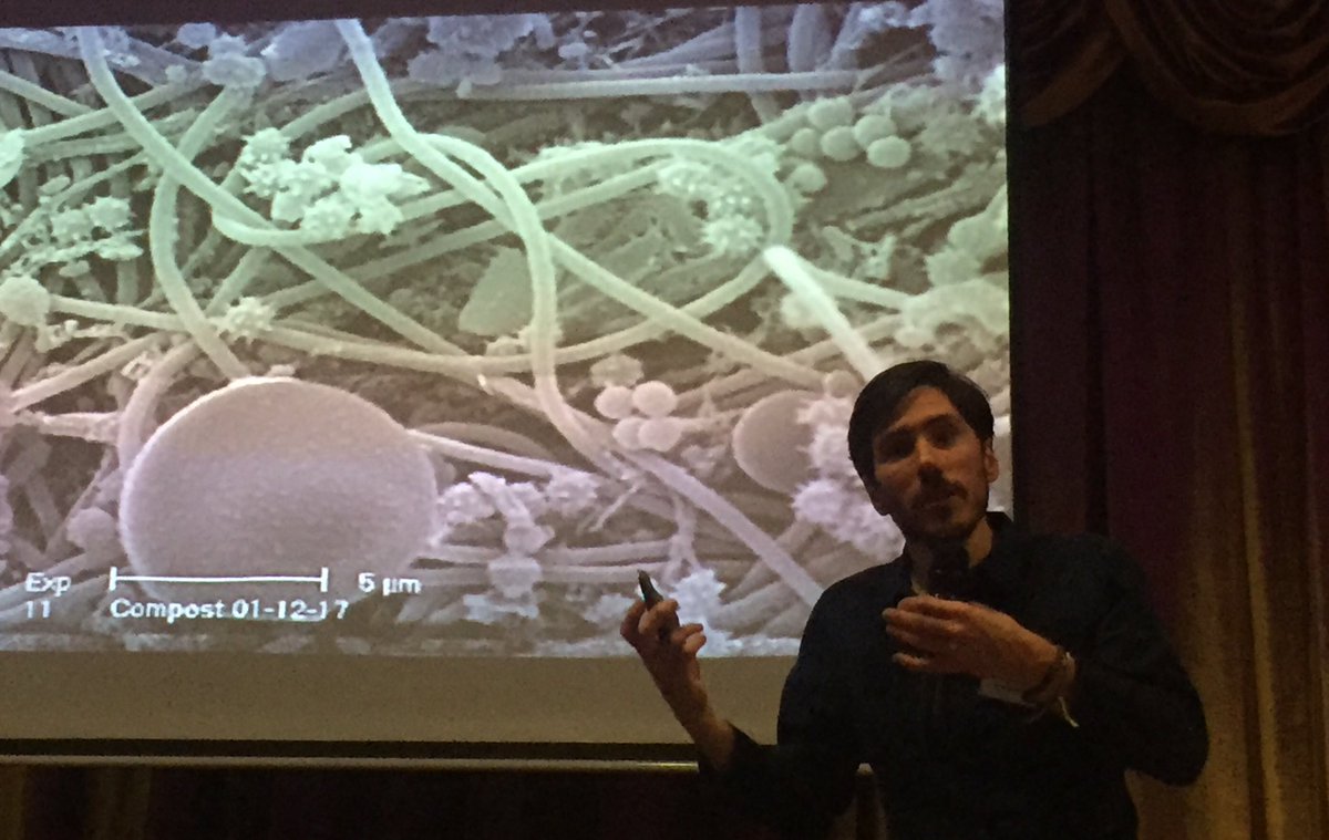 pippa_hackett's tweet image. Compost Extracts &amp;amp; Teas. Not your usual after lunch refreshment! Interesting presentation from Joel Williams of @IntegratedSoils on how to introduce useful microbes into our soils - best targeted for seeds/plants.
#BiologicalFarming #NOTS #SkillnetIreland #Soils #SoilMicrobiology