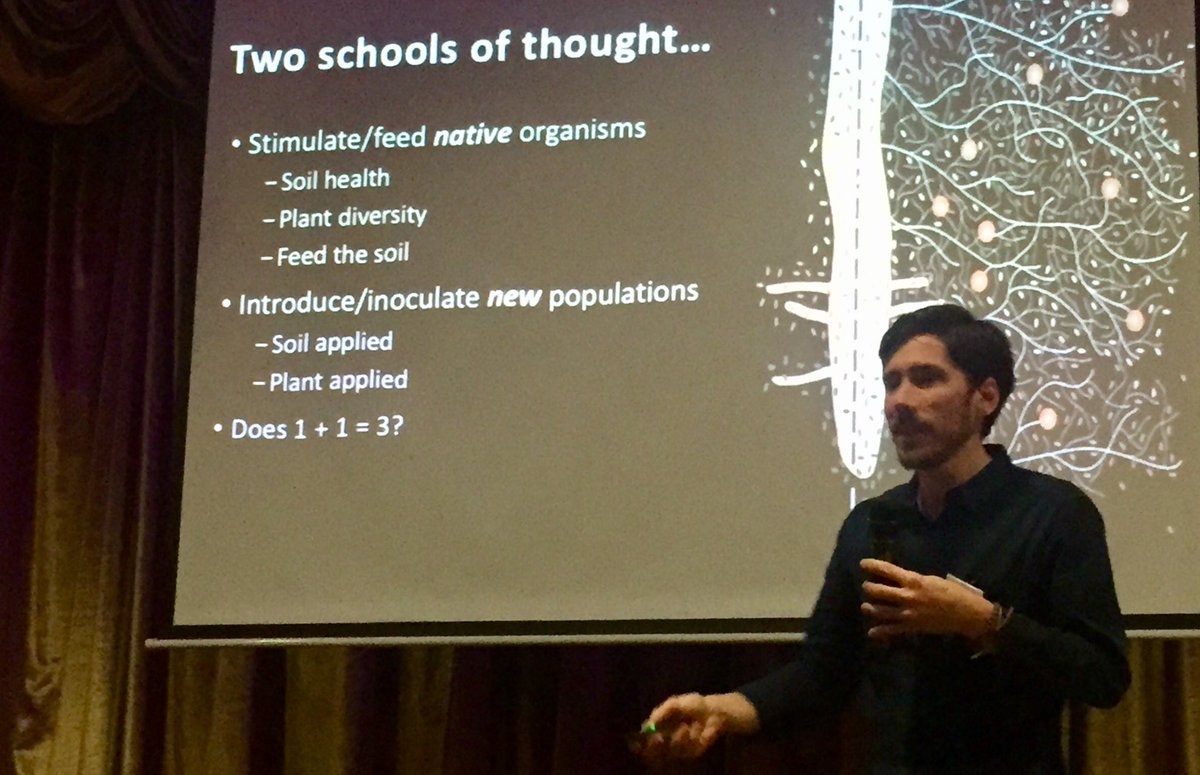 pippa_hackett's tweet image. Compost Extracts &amp;amp; Teas. Not your usual after lunch refreshment! Interesting presentation from Joel Williams of @IntegratedSoils on how to introduce useful microbes into our soils - best targeted for seeds/plants.
#BiologicalFarming #NOTS #SkillnetIreland #Soils #SoilMicrobiology