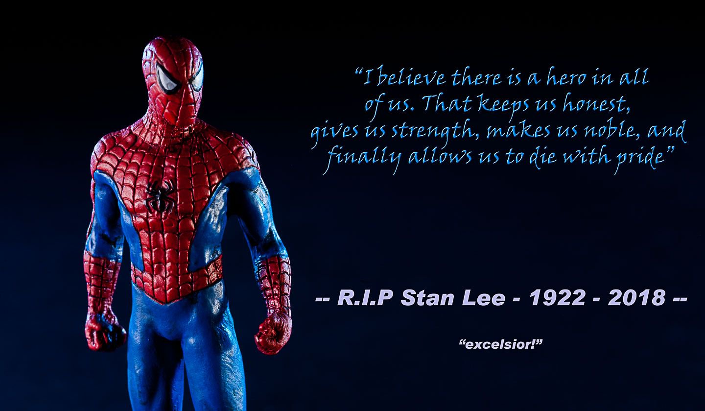 Stan Lee Quote Hero Ian M Butterfield Al Twitter: "My Tribute To Stan Lee. The Quote Is From  "Spider-Man 2 (2004)" I Don't Know If It Was Originally Written By Stan Or  Not, But It Seemed