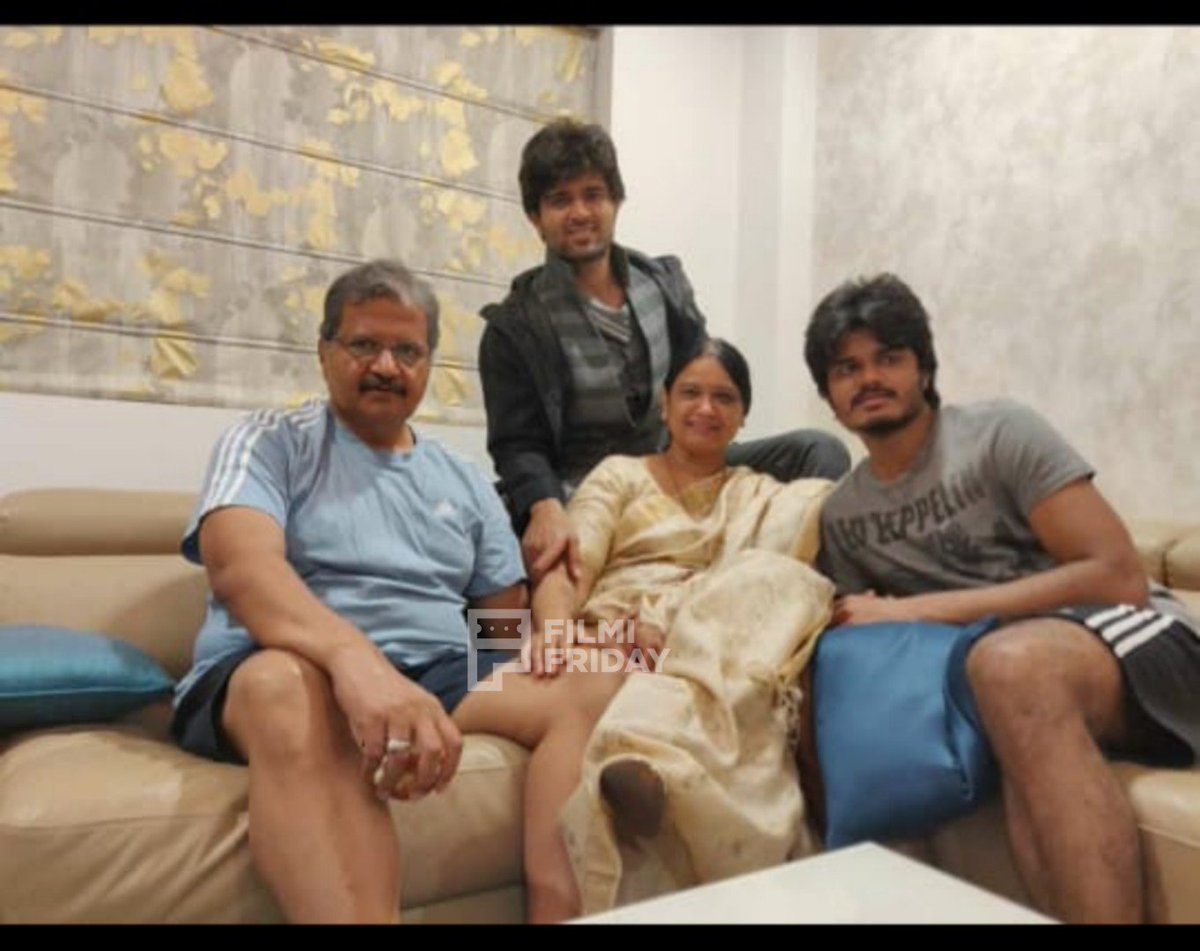 Filmifriday On Twitter Vijaydevarakonda With Family