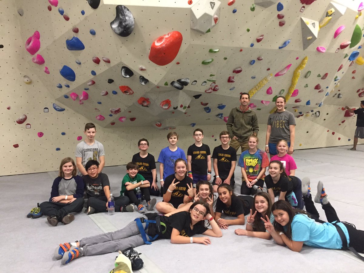 What a great night for our Cougar Climbers!  First time to Climb Murfeeesboro!  <a href="/chmscougars/">Christiana Cougars</a> @climbmurfreesboro