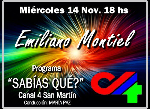 Mañana estaré en el programa "Sabías qué?" de <a href="/canal4teleaire/">Canal 4</a> !! 
Muy agradecido por la invitación!! Pueden ver el programa a través de: canal4teleaire.com.ar
#Canal4 #SanMartin #SabiasQue #Programaenvivo #TV #Cantar #Cantarenvivo #Musica #Amarlamusica
