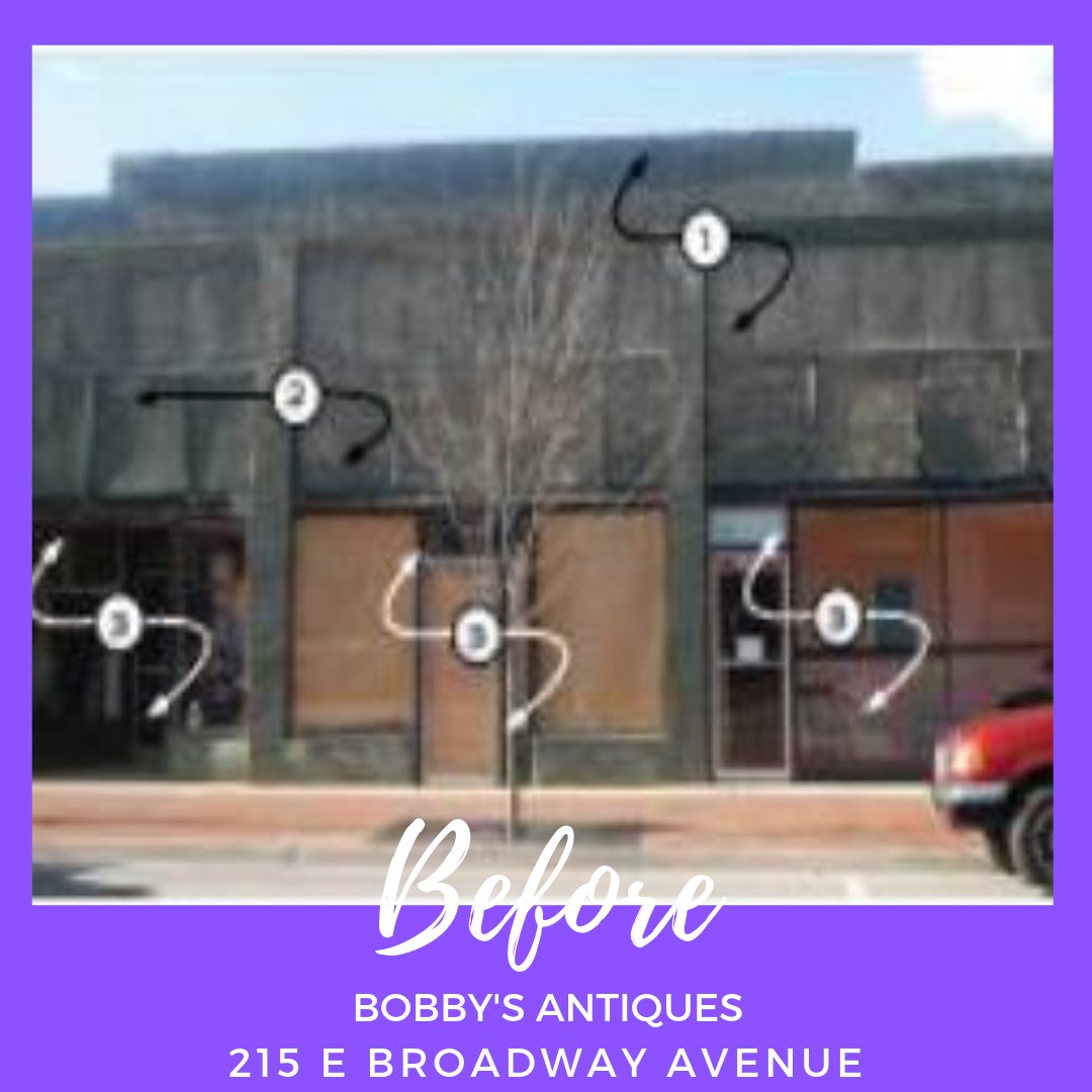 HopewellDP's tweet photo. It's #TransformationTuesday! Check out the Facade transformation of Bobby's Antiques. Have you stopped by lately to check out their unique assortment of antiques?! https://t.co/uHX3mQrnaM