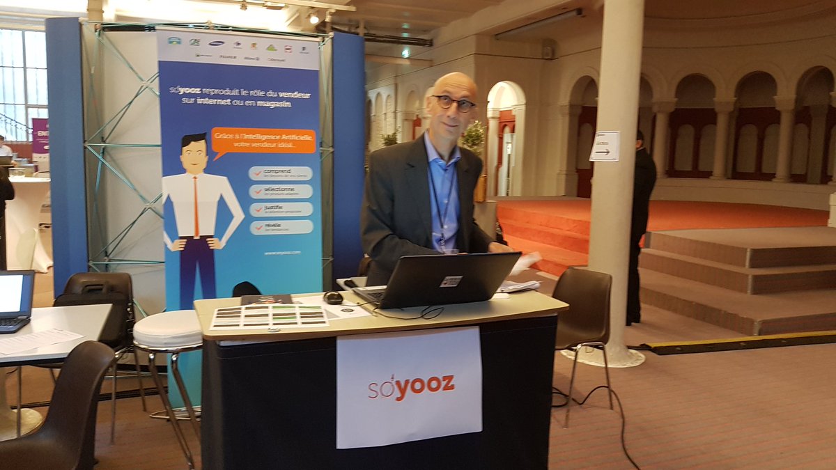 soyooz's tweet photo. @soyooz ravi de toutes les rencontres de qualité faites au #WEB2BUSINESS. https://t.co/ECU0AfEwsD