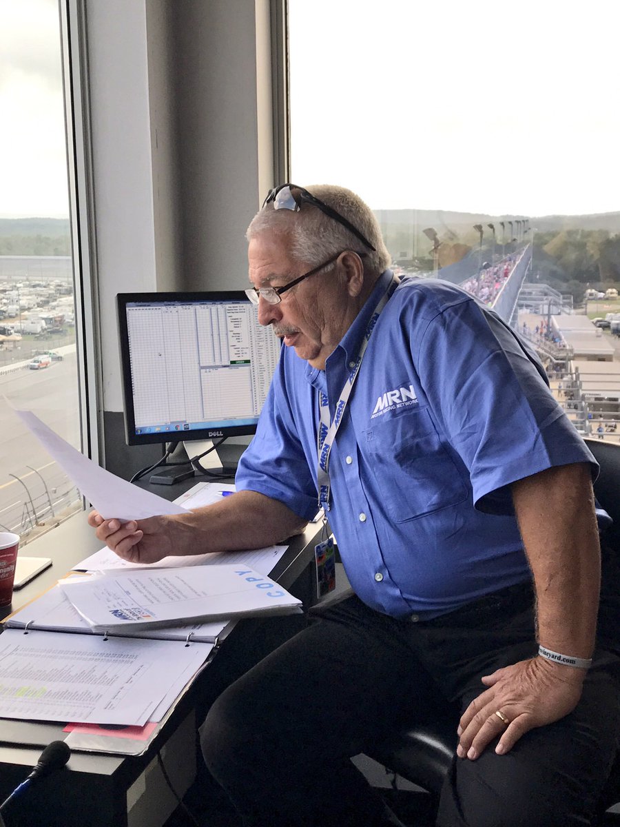 Joe Moore calling his final race for MRN this weekend r/NASCAR