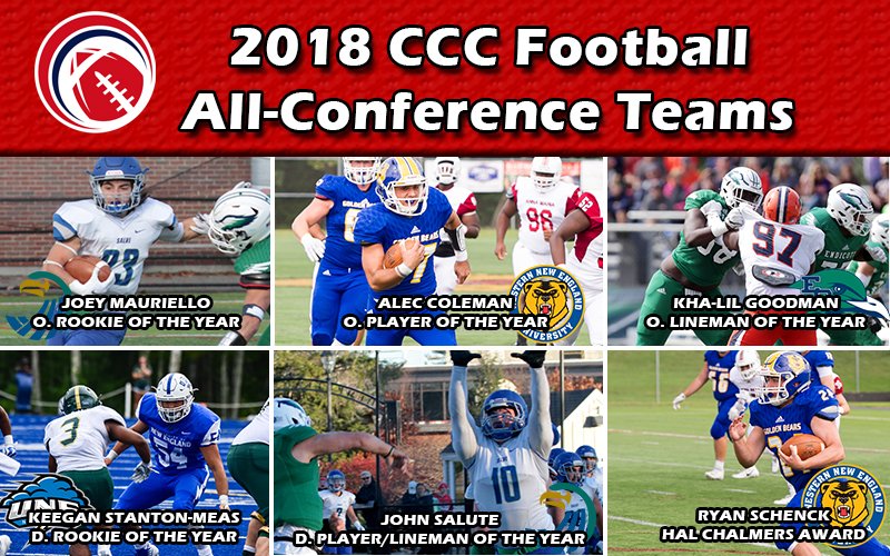 JUST RELEASED: Congratulations to our 2018 #CCCFB All-Conference and major award winners!
http://cccathletics.com/sports/fball/2018-19/releases/2018FBAllCCC …
#d3fb