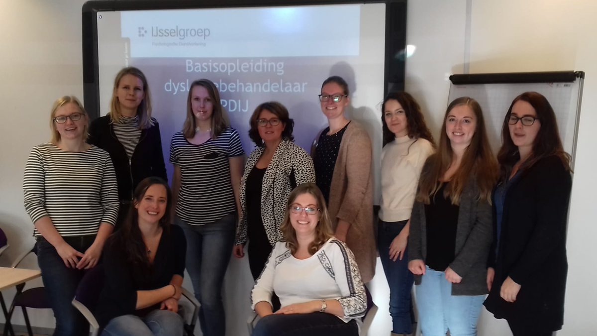 Vandaag is er een groep nieuwe Dyslexiebehandelaren in Apeldoorn voor de @ONL opleiding, die wordt verzorgd door Niki Egberink-Lagerweij en Leonie Suijkerbuijk - Stoevenbelt. Van harte Welkom! Heel veel succes en werkplezier.