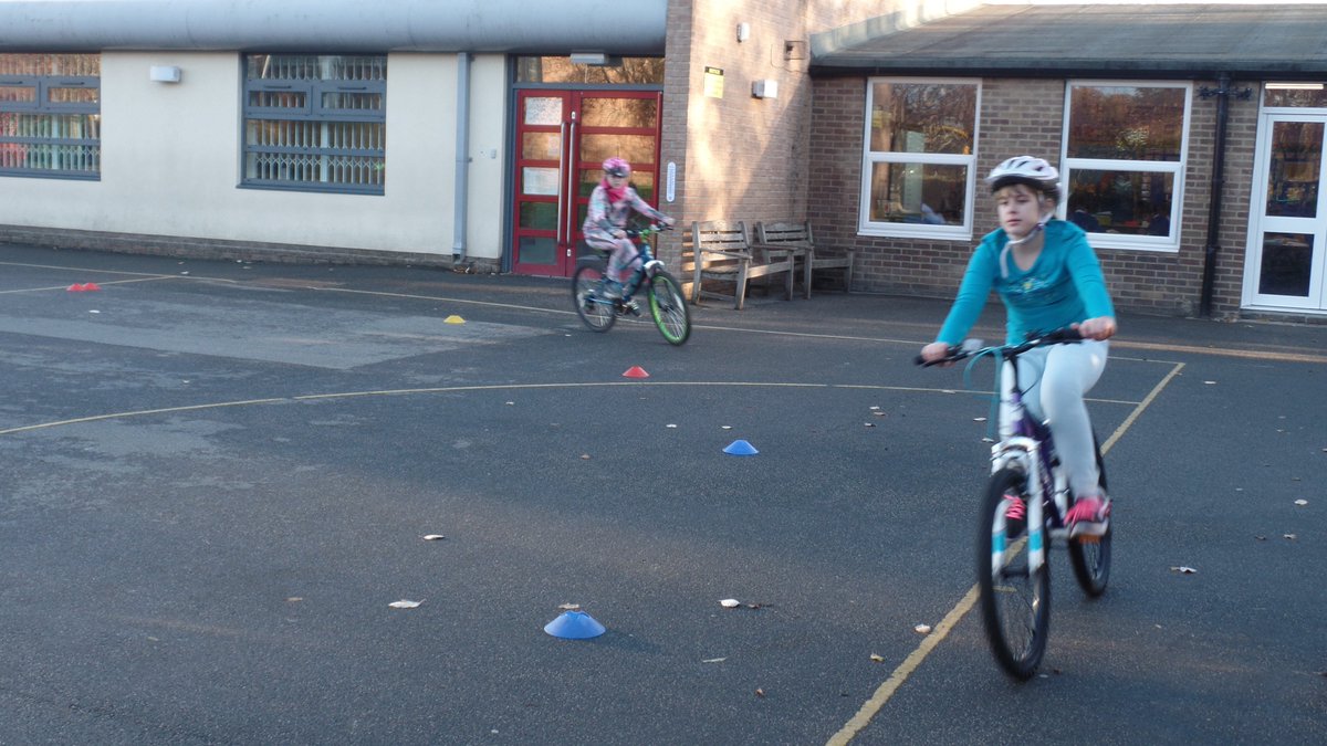 Today's bikeability group. #bikeability #learn