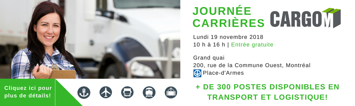 Sodesqc's tweet photo. #SaviezVous que l'#IndustrieMaritime ⚓️offre des salaires > à la moyenne QC des métiers spécialisés? La Journée Carrières de #CargoM, une occasion immanquable de rencontrer +50 employeurs de #Logistique et du #Transport 🚢🚆🚚 . + 300 postes disponibles! =>https://t.co/Tvesyl5vDm https://t.co/yK0bXYBTCn