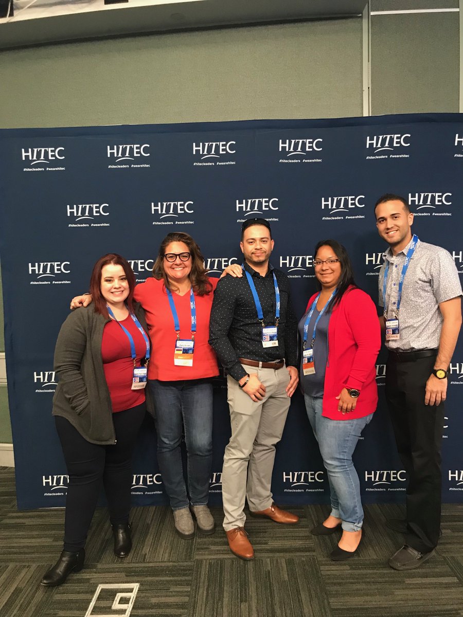 Congrats to Carlos Lopez-Abadia, DXC's VP/GM, Consulting: 100 most influential & notable #Hispanic Pro in IT: dxc.to/2FhtgAg! Congrats to @PattyDBrown, Global Head, Content Strategy, & Amy de Jesus, Svc Delivery Lead, on graduating from #HITEC Emerging Exec Program!