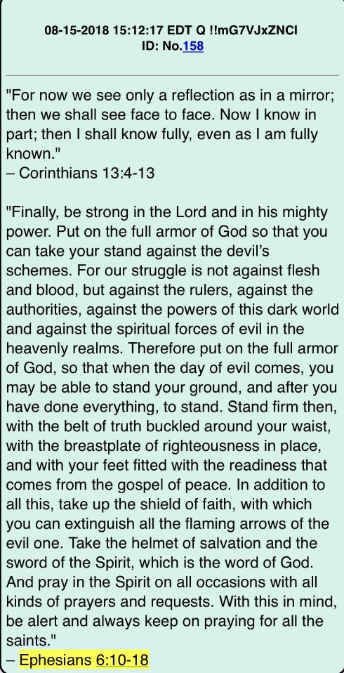 This is a horrifying reminder of what/who our fight is against!! This is why Q has pointed us to Ephesians 6 more than once!  #GodWins  #Pray  #Fight  @realDonaldTrump