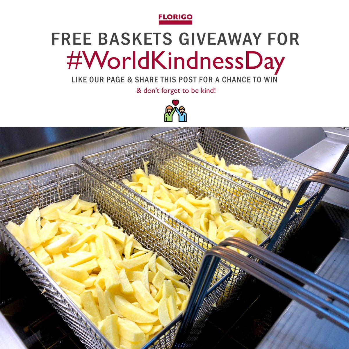 It's #WorldKindessDay today, and to celebrate we're doing a free baskets giveaway! Simply follow us and like this tweet for a chance to win!

The lucky winner will be announced tomorrow afternoon!

&amp; remember no act of kindness, no matter how small, is ever wasted 💙💛💜