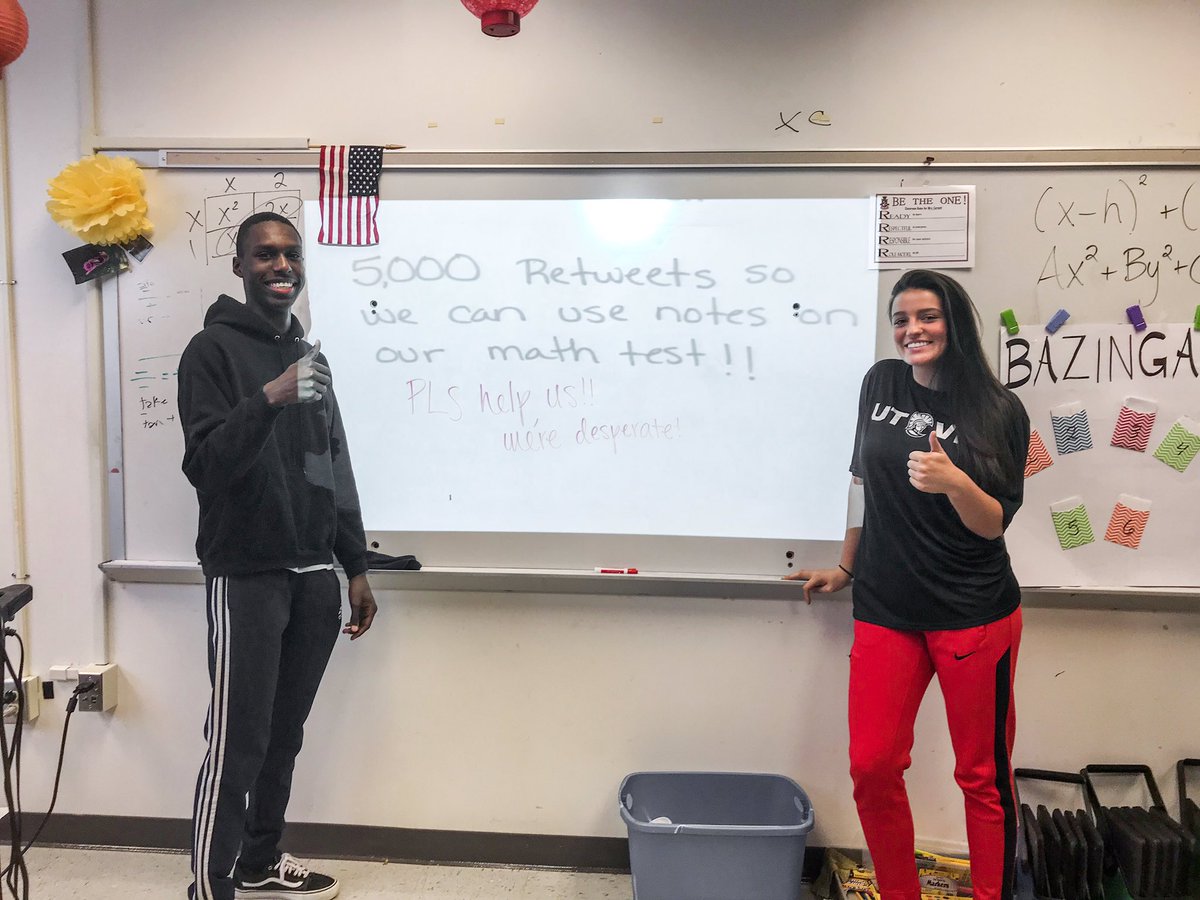 Donangeloam's tweet photo. PLEASE HELP UP GET 5,000 RETWEETS TO USE NOTES ON OUR MATH TEST THURSDAY https://t.co/NaR9WFstPn
