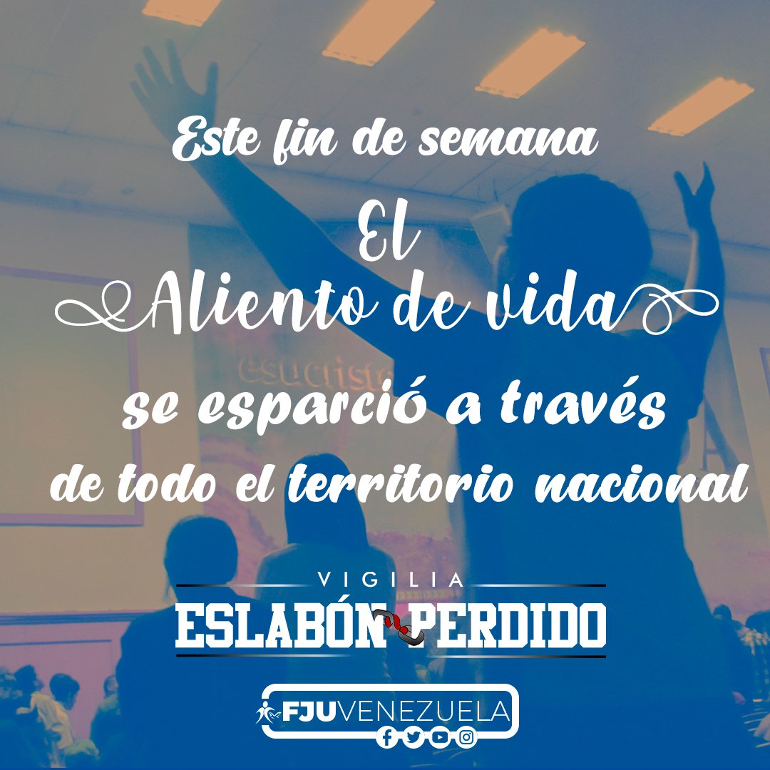 FJUVenezuela's tweet photo. Mira en nuestro facebook el material de nuestra vigilia https://t.co/IqHeNlKHZa #EslabónPerdidoFJU #FJU #Venezuela #Evento #MediosFJU #UnifuerzaFJU #CulturaFJU https://t.co/n0RAOv4a1D