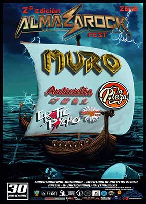 rockcultureweb's tweet photo. Muro encabezan la segunda edición del Almazarock

https://t.co/O3TkPV5B66

@almazarock, Anticiclón, @EroticPsycho6 y Nothingham Prisa https://t.co/OURqaY36D3