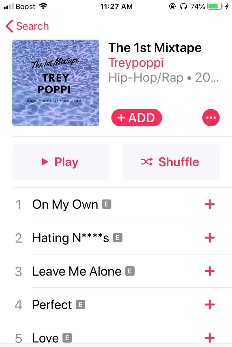 TreyPoppi's tweet photo. Gone head and add me to the playlist 👇🏾🔥 ITunes n Apple Music Ready!!! 
https://t.co/7aAQbyNF73 https://t.co/Hp0UxsOJKI