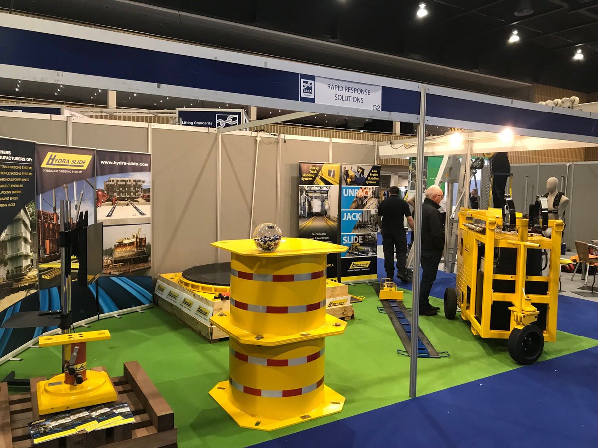 ⁦<a href="/HydraSlideLtd/">Hydra-Slide Ltd</a>⁩  and ⁦<a href="/Rapid_RS/">Rapid Response</a>⁩ ready for ⁦<a href="/LiftEx_LEEA/">LiftEx</a>⁩ tomorrow