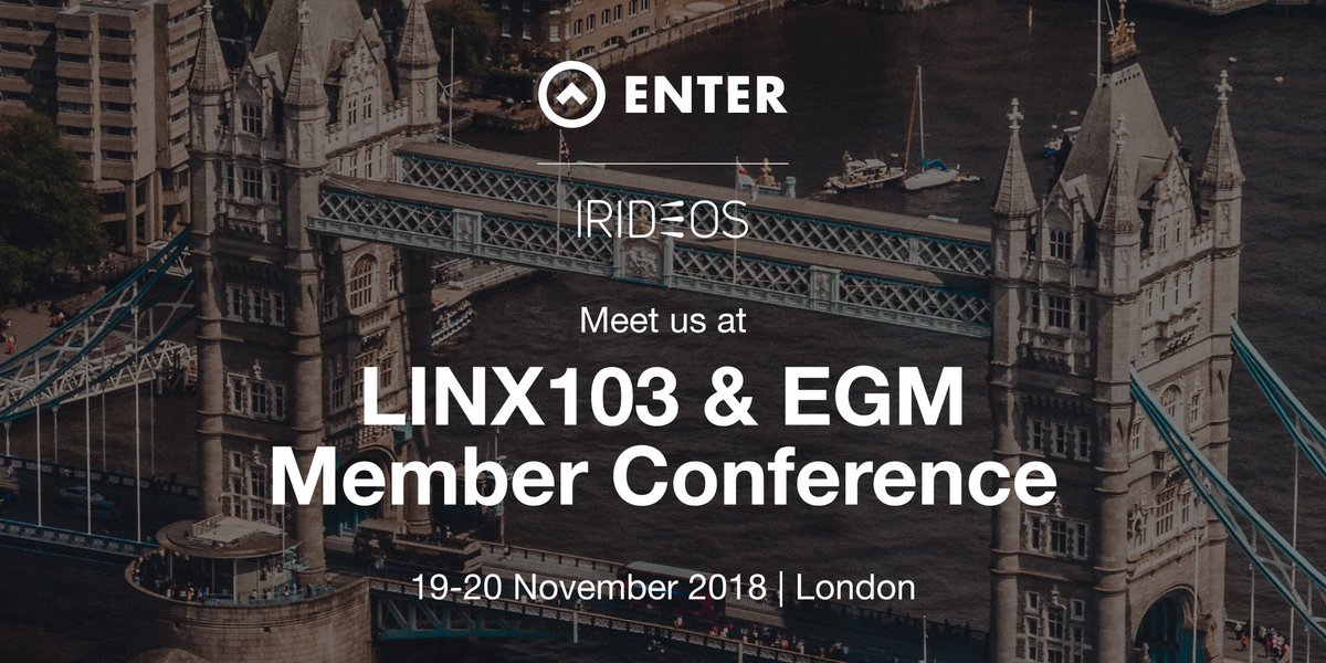 As a bronze sponsor of the conference, we look forward to meeting you at #LINX103. Join us next week in #London linx.net/contact/events…