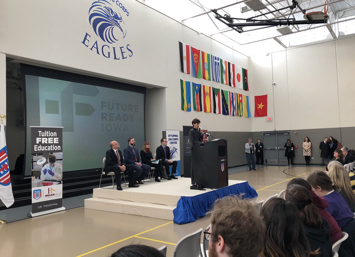 OHS is presenting this morning at Job Corps, Ottumwa as part of Future Ready Iowa and National Apprenticeship Week after we hear from Governor Reynolds!  <a href="/oskyhighschool/">Osky High School</a> <a href="/OHSYearbook1/">OHS Yearbook</a>