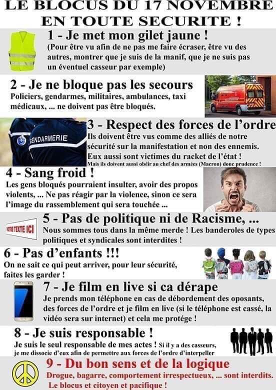 FranceInAnger's tweet photo. #LaFranceEnColère #MouvementsCitoyens #Blocage #17novembre2018 https://t.co/x6uQV4Dxeg