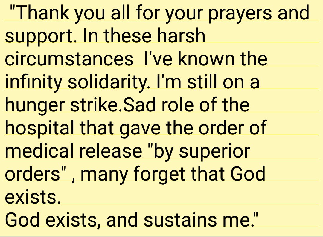 siguemecuador's tweet photo. @Unity4J jailed vicepresident Jorge Glas smugled a hand written note. Translation: https://t.co/rg3LrsFNXf