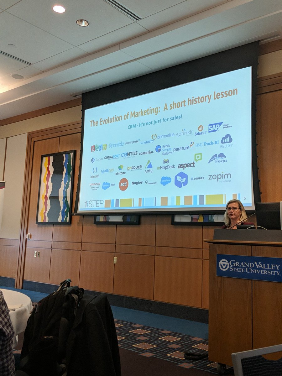 rcdutcher's tweet image. CRM is not just for sales any more. The best one is the one you use. #AMAWM