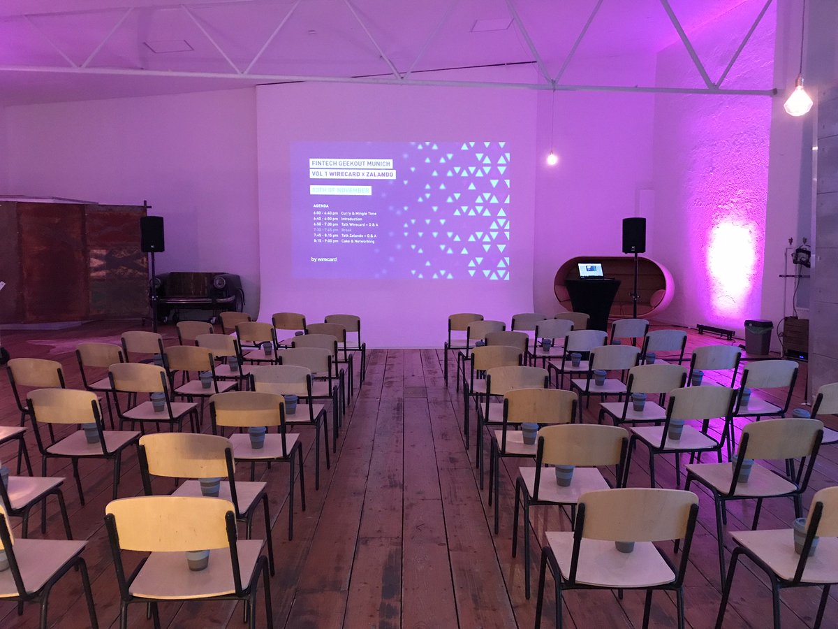 Wirecard Careers (@wirecardcareers) on Twitter photo Welcome to the first #FinTech GeekOut by Wirecard!
Bringing together geeks that are interested in financial technology, we are happy to welcome speakers from @Wirecard and <a href="/ZalandoTech/">Zalando Technology</a>. Follow us for updates! #TechTalk Welcome to the first #FinTech GeekOut by Wirecard!
Bringing together geeks that are interested in financial technology, we are happy to welcome speakers from @Wirecard and <a href="/ZalandoTech/">Zalando Technology</a>. Follow us for updates! #TechTalk