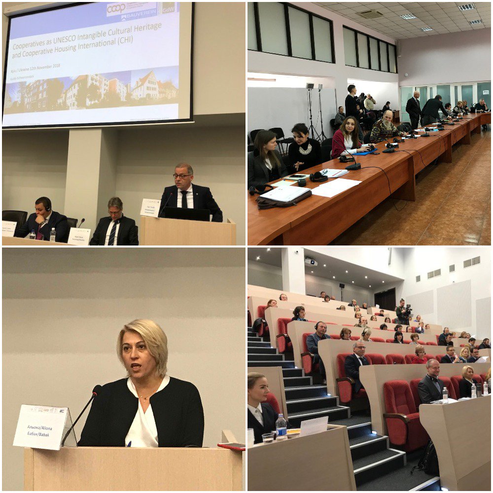 Aliana Babak, Member of Parliament of Ukraine addressing the UKRAINE SYMPOSIUM on «Housing Cooperatives As A Model For Creating Affordable And Adequate Housing In Ukraine.» 
#EnergyEfficiency #education @ekyl1996, <a href="/HousingEurope/">Housing Europe</a>, @UNECEHLM #coops #Ukraine <a href="/NBBLno/">Norske Boligbyggelag</a> <a href="/CoopsEurope/">Cooperatives Europe</a>