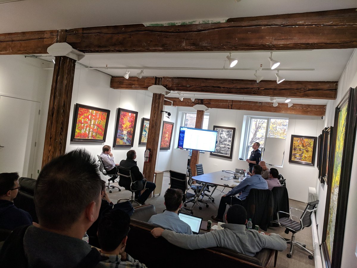 Kylebassett's tweet photo. Learning about #zerotrust #cloudnetworking with our friends from @Metanaas #cloudonboarding @ArctiqTeam https://t.co/wekqrqb0v1