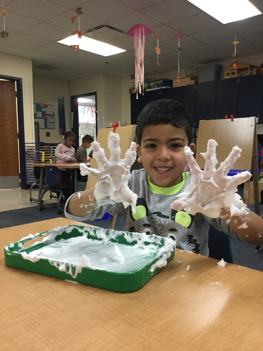 MsMarjP4's tweet photo. Shaving cream writing practice today! @indyprincipal https://t.co/2Rslxhiwsq