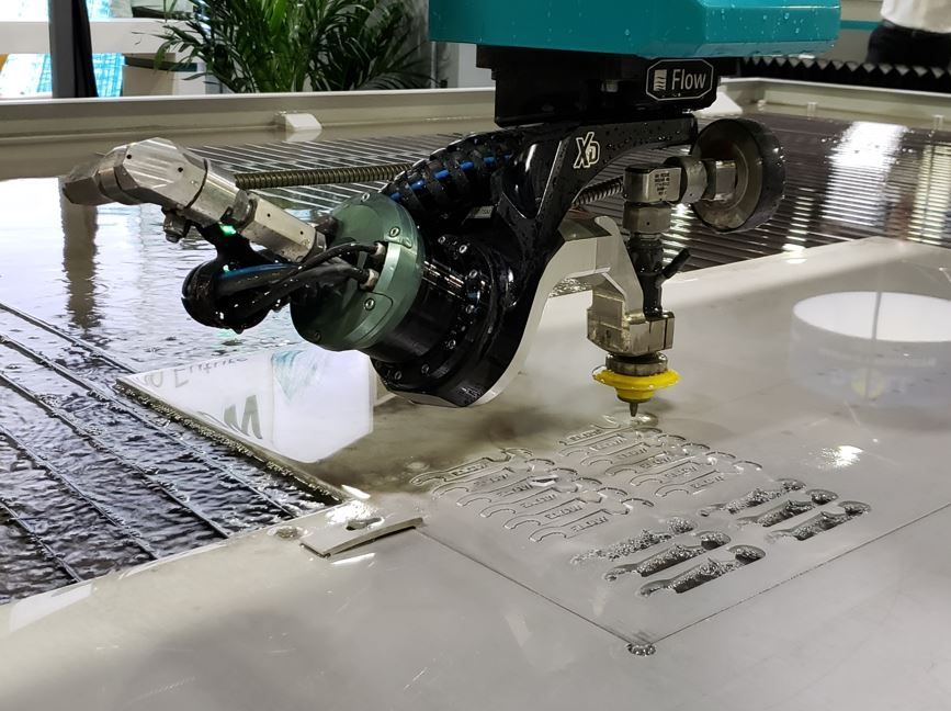 FlowWaterjet's tweet photo. We had an amazing time at Fabtech for our last tradeshow of 2018! Thank you to all who have visited us at our shows throughout 2018. If you didn’t get a chance to see Flow in person and experience our machines in person, make sure to stop by one of our booths next year! https://t.co/d8uFPLhNCr