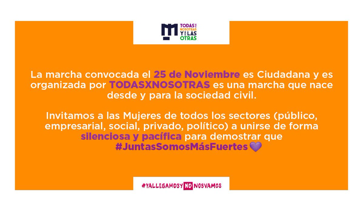 MonicaDiazDeR's tweet photo. Convocamos con la certeza de que, como ciudadanas. #NosQueremosSeguras. Es importante sumar esfuerzos. En el mundo entero se nos violenta y mata por ser mujeres. #PatriarcadoNoLograrásDividirnos @edurneochoa @catyoro @Liz_Mejorada @monzon_cecilia @Cinayini_C @NormaPimentelMx @ https://t.co/OrDxLGIczY