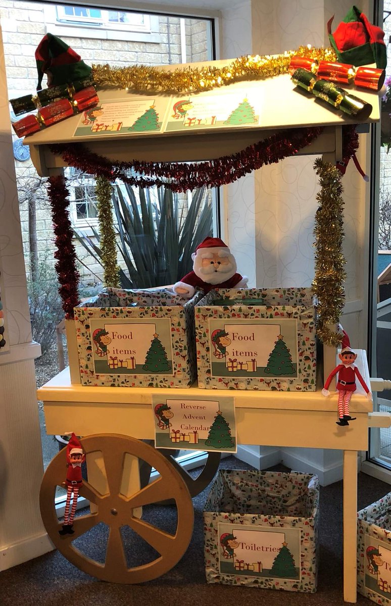 Christmas has always been a time for giving...we have launched our reverse advent calendar to donate food to our local food bank #socialcare #Foodbank