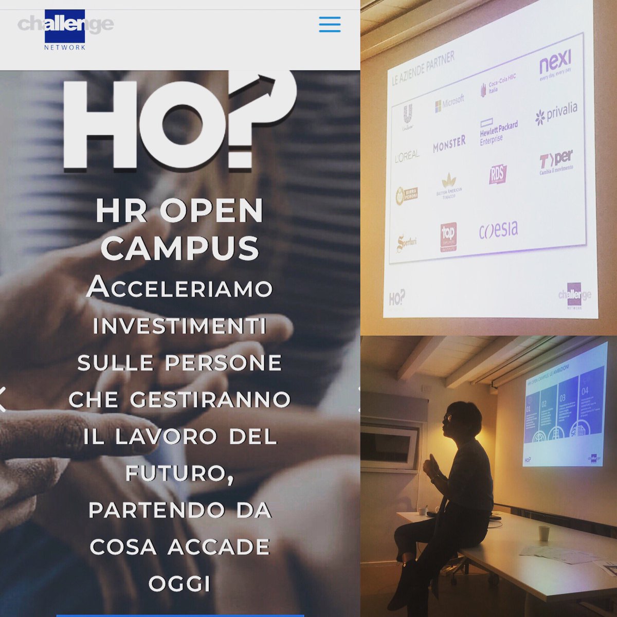 robertosantori's tweet image. HOP HR OPEN CAMPUS open day Roma - oggi presentiamo il programma biennale in collaborazione con tante belle e grandi aziende!!
#digitaltransformation #challengenetwork #talentfarden #skilla #shl #storytelling