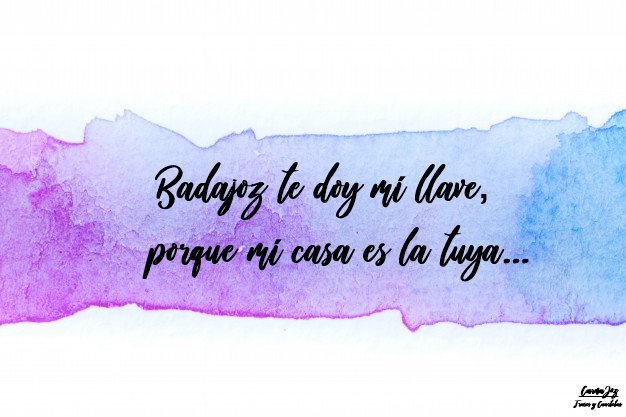 Badajoz, Te Doy Mí Llave...🎭 #Caligraphy #CarnaJoz #CarnavalenBadajoz #LosInformales #LosInformalesPresentanSuPrimerSingle