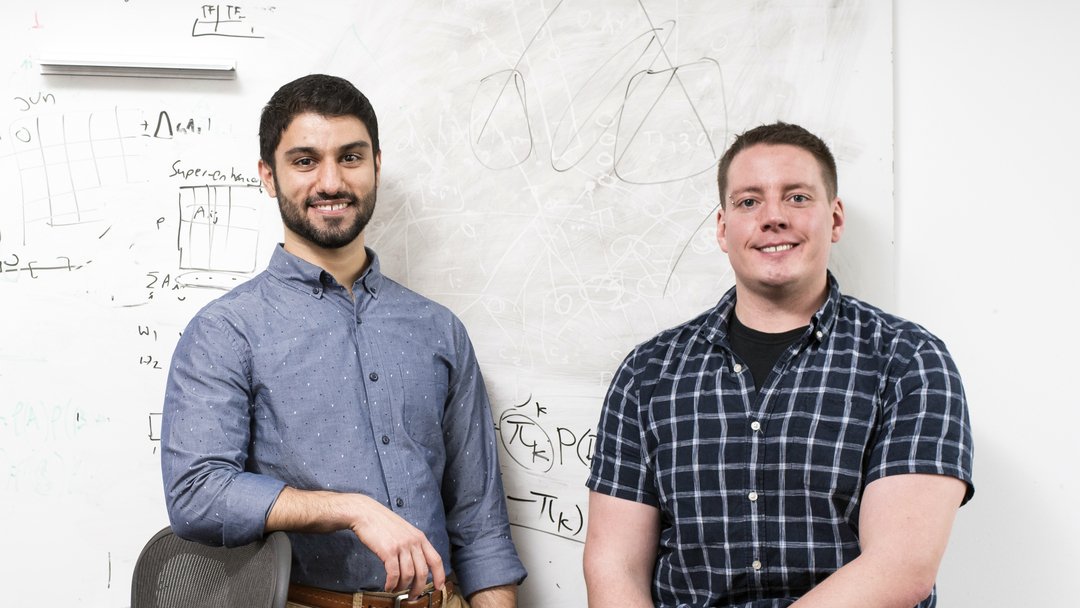 Amir Alavi and Matt Ruffalo of Carnegie Mellon University's Computational Biology Department