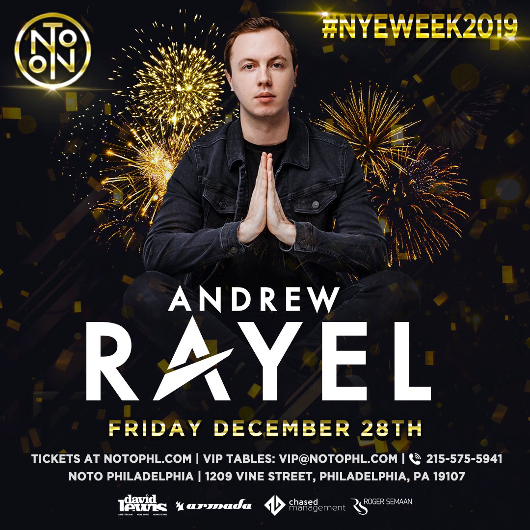 Kicking off NYE week in Philly!! See you at NOTO!! @NOTOphl hive.co/l/noto122818 https://t.co/H9HTpcZhaq