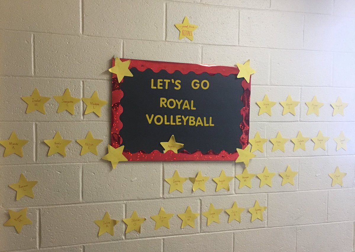 HRHSAthletics's tweet photo. GAMEDAY!!! Royals Volleyball plays for a spot in the STATE CHAMPIONSHIP tonight 6pm at Exeter Twp HS vs Delone Catholic...GOOD LUCK LADY ROYALS 👏👍👊 #HRVB https://t.co/pBVQChN7ar