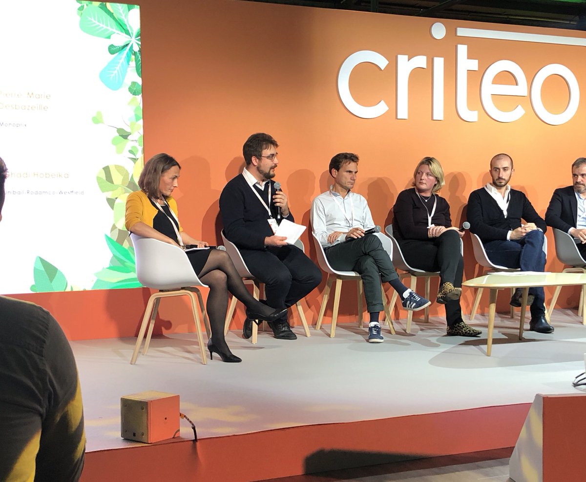 Clemence_Bletry's tweet photo. La modélisation du moment - le timing- est primordiale en plus du triptyque Produit, Client, Contenu @RLerallut #CriteoCommerceForum https://t.co/vK4rVAsmil